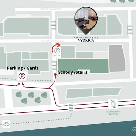 Apartmán Castle&river Luxe-vydrica *